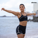 CONJUNTO FITNESS FEMININO FLOW COM SHORT DUPLO