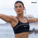 TOP FITNESS FEMININO AZUL MARINHO SEM BOJO