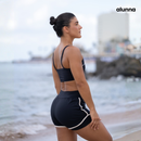 CONJUNTO FITNESS FEMININO FLOW COM SHORT DUPLO