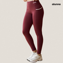 LEGGING FITNESS FEMININA MARSALA